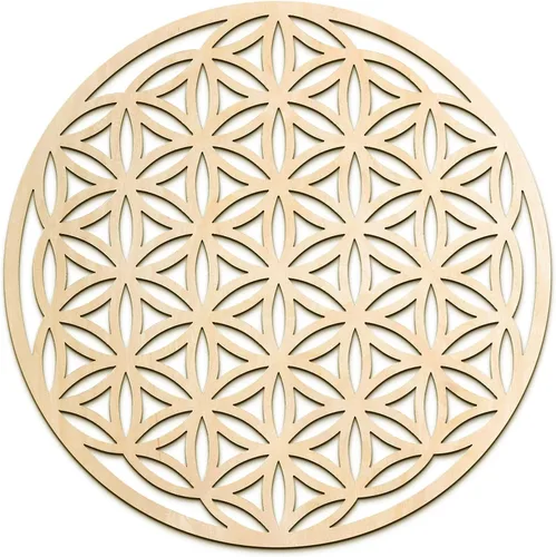Miniatura 9 de Fourth Level MFG Ankh de 12", Arte de Pared de Madera de Geometría Sagrada, Decoración Colgante para el Hogar del Antiguo Egipto, Símbolo Eterno