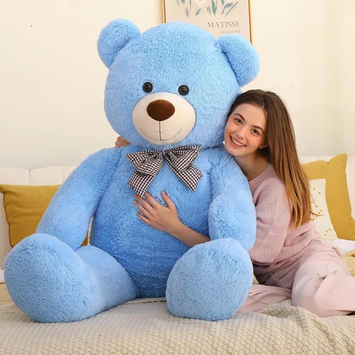 Miniatura 7 de MaoGoLan Oso de Peluche Teddy Gigante, Animal de Peluche Grande de Tamaño Real, 5 Pies, Suave y Esponjoso Gran Regalo de Oso Teddy para Baby Shower