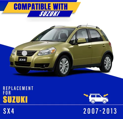Miniatura 5 de 3 limpiaparabrisas de repuesto para Suzuki SX4 2007-2013, repuesto de equipo original, 26 pulgadas, 14 pulgadas, 10 pulgadas (juego de 3) gancho U/J
