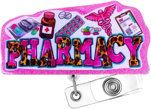 Miniatura 9 de Carrete de Insignia de Terapia Ocupacional OT Portainsignias Retráctil para Tarjeta de Identificación con Nombre OT, Clip de Tarjeta