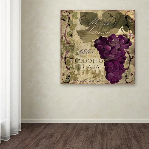 Miniatura 3 de Trademark Fine Art ALI4163-C1818GG Vino Italiano I, 18x18 pulgadas, 18 in x 18 in