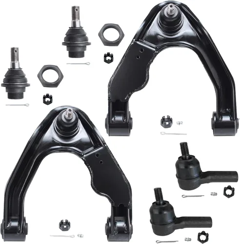Miniatura 62 de Detroit Axle - Kit de extremo delantero para Chrysler 300 Dodge Charger Challenger 2011-2023, 2 brazos de control inferiores traseros 2 varillas