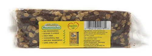 Miniatura 7 de Mestemacher Paquete variado de pan natural con alto contenido de fibra – Fitness, centeno y semillas de girasol – Grano entero, vegano, sin OMG