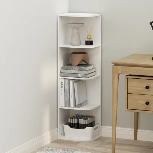 Miniatura 35 de Furinno Reed - Organizadores y almacenamiento de armario, organizador de armario de 5 niveles, estante abierto, para armario, dormitorio, sala