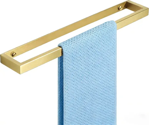 Miniatura 12 de Alise Toallero de mano de 8 pulgadas para montaje en pared de baño, color negro mate, toallero para baño, toallero de acero inoxidable SUS304