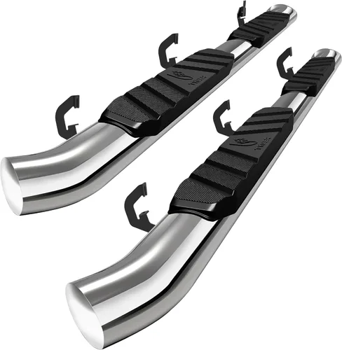 Miniatura 8 de Tyger Auto 3.5" Estribos laterales Rider compatibles con Chevy Silverado GMC Sierra 1500 2007-2018; 2007-2019 2500 3500HD; 2019 LD/Limited Cabina
