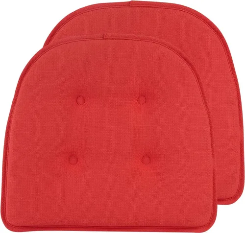 Miniatura 66 de Cojines antideslizantes para silla, ensamblados en Estados Unidos, almohadillas de asiento antideslizantes en forma de U para comedor, cocina