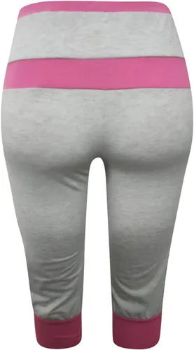 Miniatura 123 de Pantalones capri para mujer, estilo casual, de verano, elásticos, de cintura alta, pantalones de yoga, ajuste atlético, pantalones deportivos
