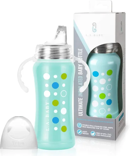 Miniatura 11 de Ultimate - Vaso para beber de acero inoxidable Vaso aislado de 9 onzas para niños pequeños que aísla más de 10 horas Sin fugas, silicona