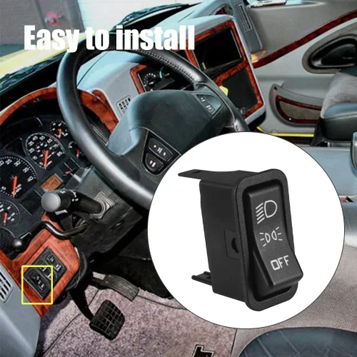 Miniatura 4 de Interruptor de control de faros delanteros de alta resistencia 901-5130 se adapta a 2007-2017 International CXT Lonestar MXT ProStar IC Corporation