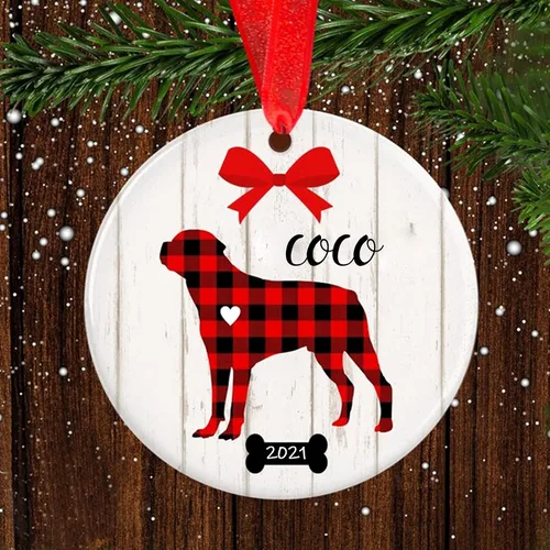 Miniatura 15 de Adorno de Navidad para mascotas, adorno de Beagle, regalos para amantes de mascotas, regalo conmemorativo para mascotas, recuerdo de Beagles