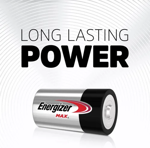 Miniatura 2 de Energizer MAX D Baterías, Pilas alcalinas D Cell 8 unidades (Paquete de 8)