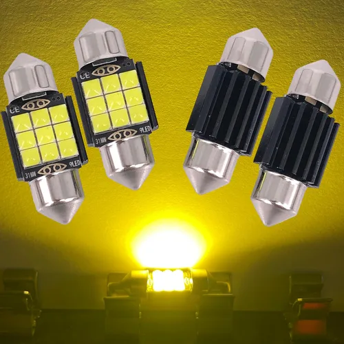 Miniatura 9 de SOCAL-LED - Bombilla LED de 0.157 x 1.220 in de Canbus Super Bright 3030 Chipset para interior de coche, luz de cúpula DE3175, luz de mapa, azul