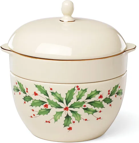 Miniatura 18 de Lenox 863652 - Juego de platos y cuchillos para queso navideños