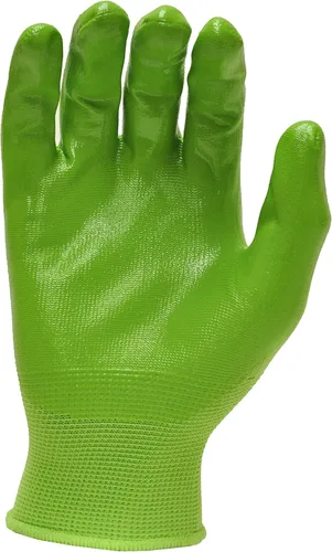 Miniatura 8 de Guantes de trabajo con revestimiento de micro espuma - Guantes de jardín, uso general, construcción, trabajo de jardinería, talla L