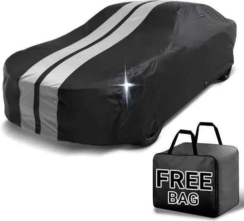 Miniatura 36 de iCarCover Compatible con: Bentley Continental GT, GTC, 2003-2019, funda completa para automóvil, impermeable, resistente a todo tipo de clima