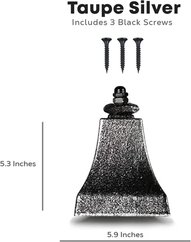 Miniatura 6 de Campana de cena Upstreet para exteriores o interiores, hecha de cobre rojo y hierro fundido, campana para colgar en la pared para superficies