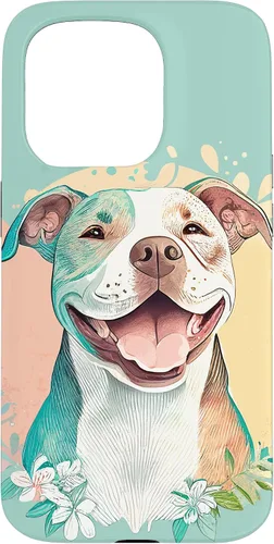 Miniatura 14 de Pit Bull - Carcasa para iPhone 17, diseño artístico de Pitbull para mujer