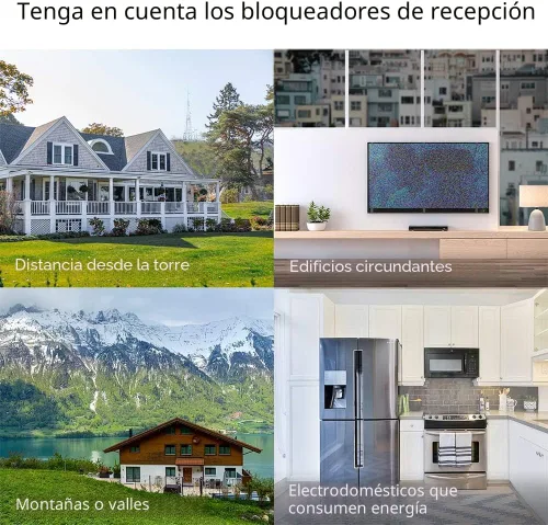 Miniatura 8 de Philips Antena de TV para interiores con orejas de conejo para canales locales, dipolos extensibles de 15 pulgadas, 4K 1080P VHF UHF, antena