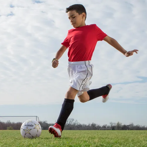 Miniatura 5 de Champion Sports Balón de fútbol Viper - Pelota de entrenamiento de TPU suave al tacto en tamaños 3,4,5 para jugar en interiores y exteriores