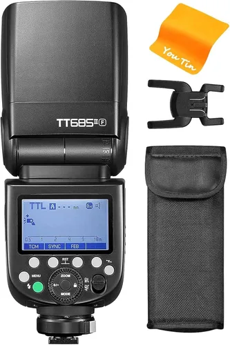 Miniatura 10 de Godox Flash para cámara Sony TT685IIS TT685II-S 2.4G inalámbrico HSS GN60 Flash compatible con cámaras digitales Sony a9 a7 a7II a7III a7R III a7RII