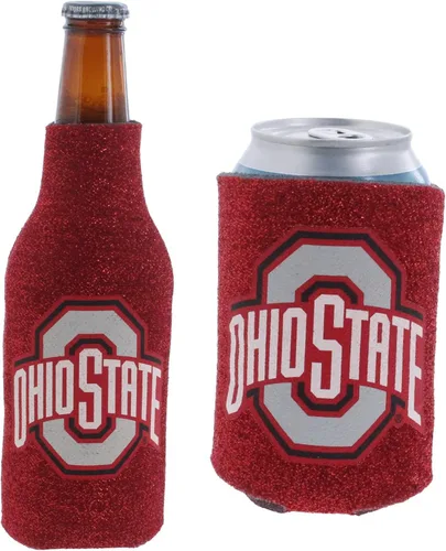 Miniatura 49 de College Team Color Logo Can & Bottle Holder Insulator Beverage Cooler Set