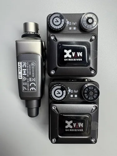 Miniatura 7 de Sistema de monitor intrauditivo inalámbrico Xvive U4R2 con 2 receptores