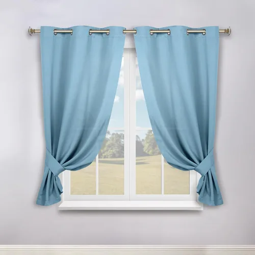 Miniatura 98 de Superior Cortinas Opacas, Oscurecimiento de Habitación, Dormitorio, Cortinas, Cocina, Acentos de Ventana de Sala de Estar, Bloqueo Solar, Térmico