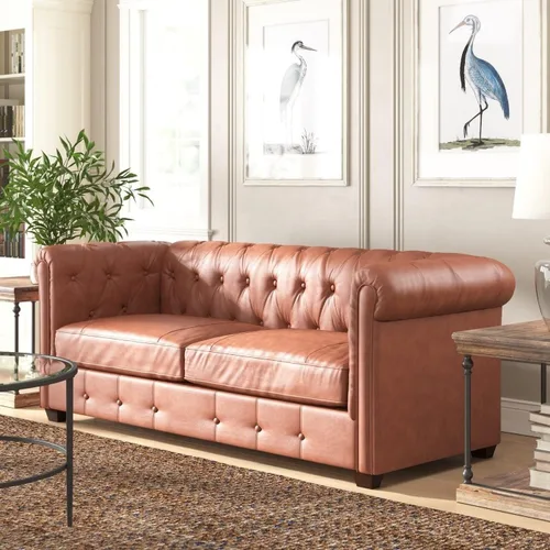 Miniatura 4 de Michanco Juego de 4 patas cuadradas para sofá de 2 pulgadas, patas de repuesto de madera para sofá otomano, sillón reclinable