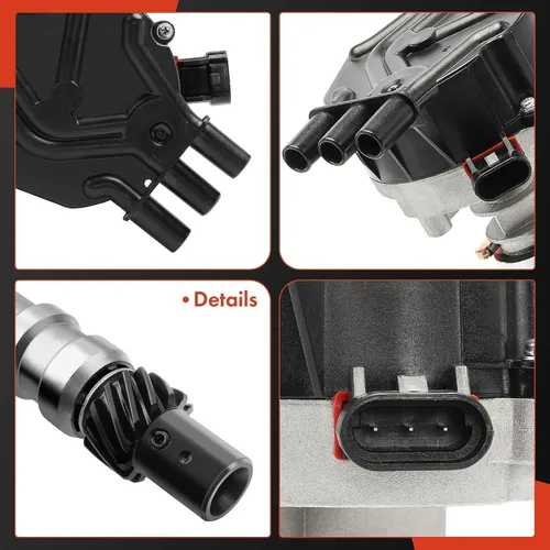 Miniatura 8 de A-Premium Distribuidor de encendido con tapa y rotor - Compatible con vehículos Chevy, GMC, Isuzu y Olds - 4.3L V6 - Silverado 1500, Express, Sierra
