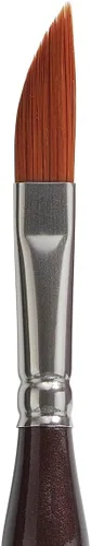 Miniatura 2 de KINGART Premium Precision 2800-1/4 Dagger Striper Series - Cepillo para artista, ámbar sintético Taklon, mango ergonómico corto cómodo, para pintura