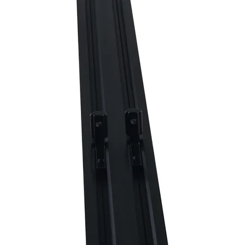 Miniatura 4 de Extrusión de perfil de aluminio 2040 39.370 in 2 piezas ranura en V negro estándar europeo anodizado perfil de aluminio CNC 4 juegos de conectores