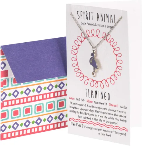Miniatura 5 de Shag Wear - Collar con dije de espíritu animal de peltre para mujer, con sobre de regalo