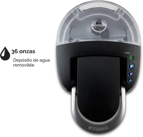 Miniatura 6 de Keurig K-Compact - Cafetera de cápsulas K-Cup de una sola porción, con 3 tamaños de preparación, función Smart Start, depósito extraíble de 36