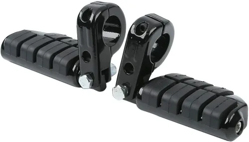 Miniatura 5 de Green-L Estriberas universales para motocicleta de 1 1/4 pulgadas con abrazadera P para Harley Sportster Softail Dyna Touring Road King Street Glide