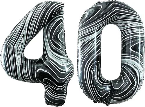 Miniatura 401 de Goer, conjunto de globos de papel aluminio para decoraciones de cumpleaños, globos de las letras de feliz cumpleaños y de números Oro