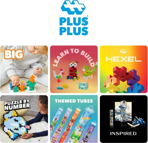 Miniatura 7 de PLUS PLUS Juego de construcción para niños y niñas