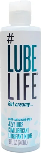 Miniatura 13 de LubeLife Hybrid Lube – Lubricante personal a base de silicona y agua para hombres, mujeres y parejas – Larga duración, antiadherente, compatible