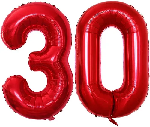 Miniatura 213 de Goer, conjunto de globos de papel aluminio para decoraciones de cumpleaños, globos de las letras de feliz cumpleaños y de números Oro