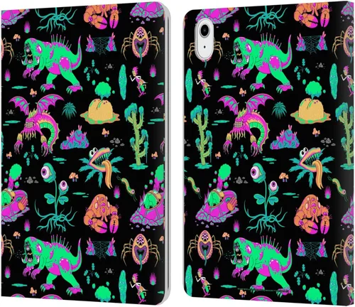 Miniatura 20 de Head Case Designs Funda de piel con licencia oficial de Rick and Morty Aliens Season 3, compatible con Apple iPad 10.2 2019/2020/2021