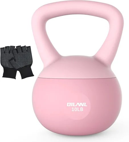 Miniatura 12 de Soft Kettlebell, Safe Strength Training Kettle bell, Cushioned Impact-Resistant Base and Anti-Slip Grip Weight, Kettlebells Set for Home Workouts