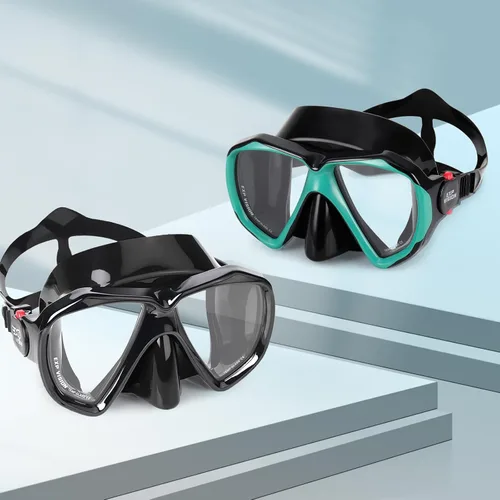 Miniatura 24 de Máscara de buceo panorámica HD para natación, gafas de buceo antivaho, máscara de buceo de vidrio templado, gafas de natación para adultos y jóvenes