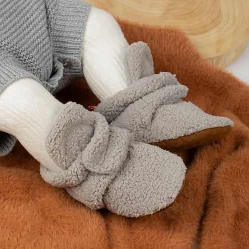 Miniatura 215 de Sawimlgy - Botines de algodón antideslizantes para recién nacido, con agarre, para cuna o para el invierno