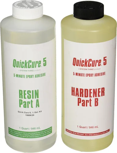 Miniatura 9 de Adhesivo epoxi System Three Quick Cure 5, kit de 1 pinta