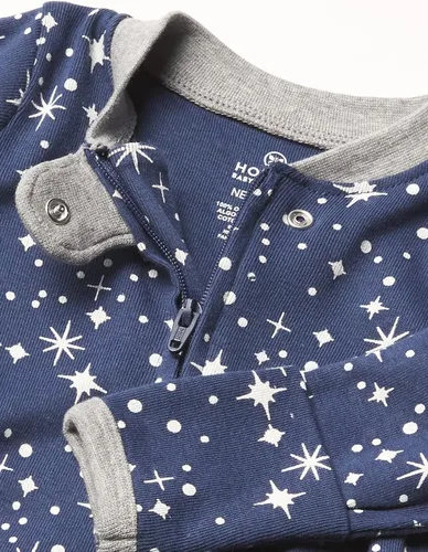 Miniatura 2 de HonestBaby Classics Sleep & Play Footed One-piece Pajama Sleeper 100% Organic Cotton