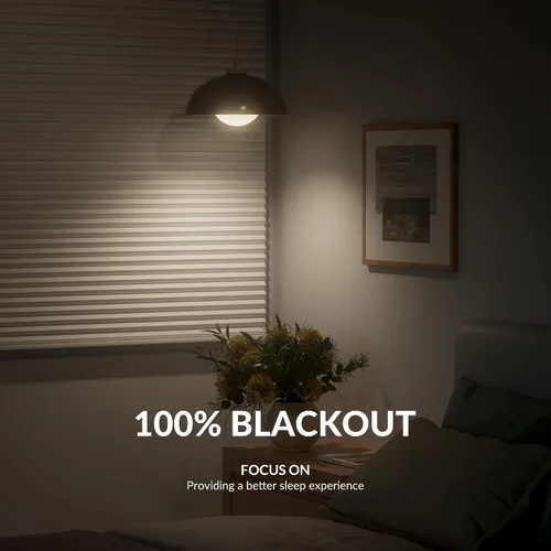 Miniatura 5 de Boolegon Persianas Sin Taladro para Ventanas Persianas Celulares Opacas Sin Cables Sin Herramientas Persianas de Panal Bajar Fácil Instalación