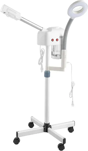 Miniatura 11 de Vaporizador facial 2 en 1 de Winado con luz de magnificación 5X, limpieza profunda para el cuidado personal de la piel, humidificador profesional