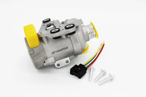 Miniatura 2 de Compatible con bomba de agua eléctrica de motor de automóvil para BMW N52B30A N53B30A Modelo de motor, reemplazo directo 11517583836; 11518635092