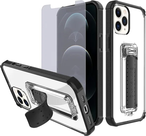 Miniatura 58 de Scooch® para iPhone 15 Pro Max Funda con Soporte, Funda Kickstand Wingman 5-en-1, Protección contra Caídas de Grado Militar, Kickstand Desplegable