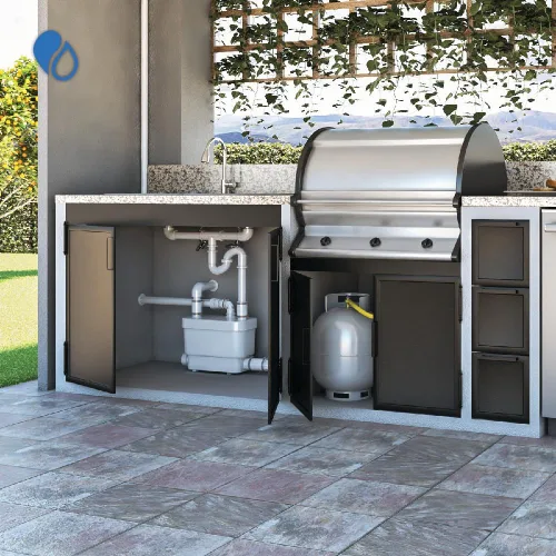 Miniatura 2 de SFA SANIFLO - Sanivite - Bomba de drenaje de agua gris - Solución versátil para interior/exterior - Silenciosa (44 dBa) - 4 años de garantía
